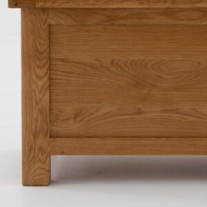 Zelah Oak Blanket Box - Gambar 7