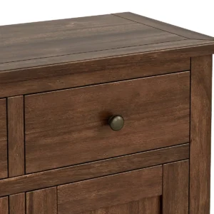 Duchy Acacia 3 Drawer Large Sideboard - Gambar 6