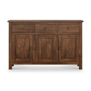 Duchy Acacia 3 Drawer Large Sideboard - Gambar 5
